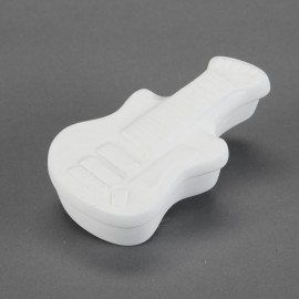 Ceramic Bisque Guitar Box