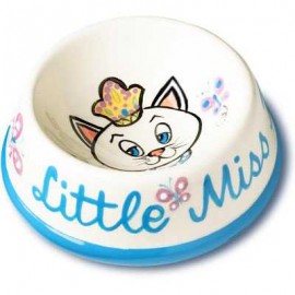 Ceramic Bisque Small Pet Food Dish