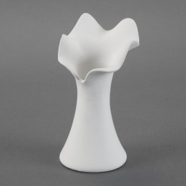 Ceramic Bisque Med. Free Form Vase