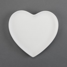 Large Heart Plate