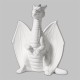 Ceramic Bisque Dragon Bank
