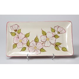 Ceramic Bisque Rectangular Tray