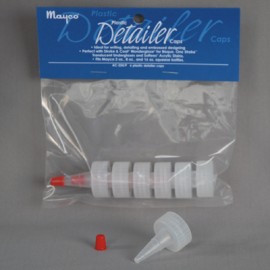 Plastic Detailer Caps  (6 to a pack)