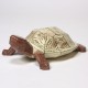 Ceramic Bisque Faceted Turtle Ceramic Bisque Faceted Turtle