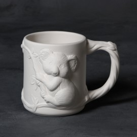 Ceramic Bisque Koala Mug
