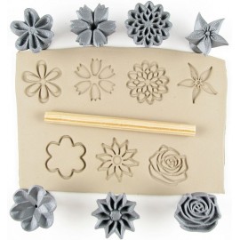 Set of Flowers Stamp Set #2 by Spectrum Set of Flowers Stamp Set #2 by Spectrum