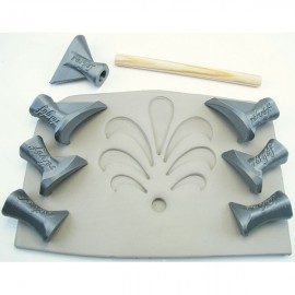 Flower Puzzle Stamp Set #3 by Spectrum