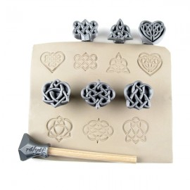 Celtic Hearts Stamp Set #2 by Spectrum