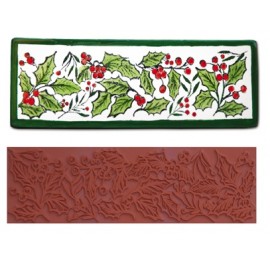 Holly Border Stamp