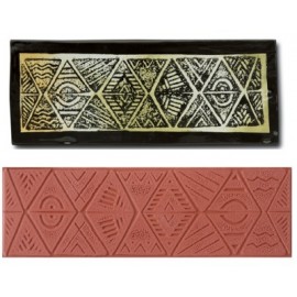 Mirrored Triangles Stamp