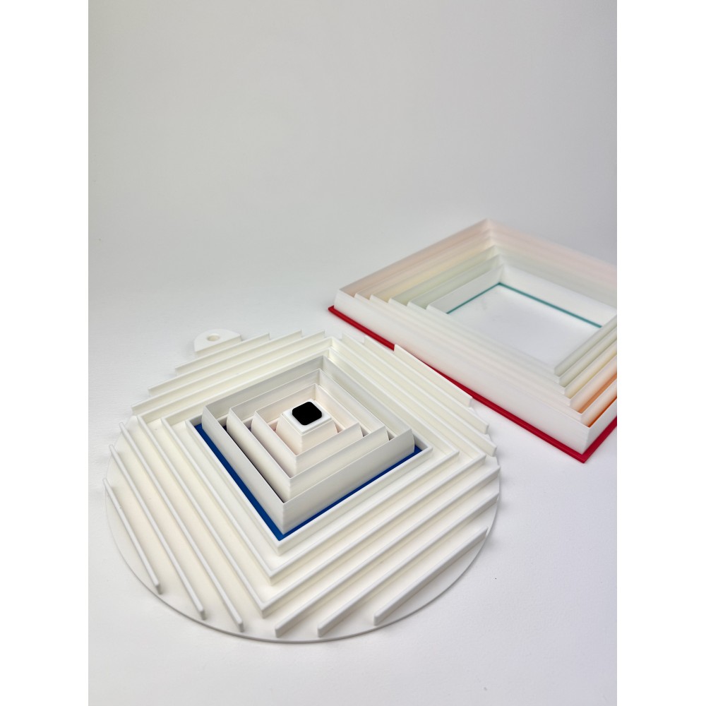 Rainbow Square Pottery Cutter Tool Set