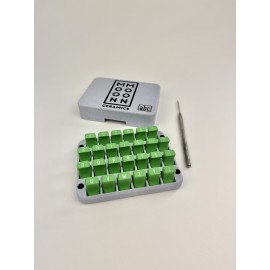 Stamp Set - Upper-case and Numbers 3/4-inch Stamp Set - Upper-case and Numbers 3/4-inch