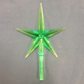 Lg. Pointed Green Star