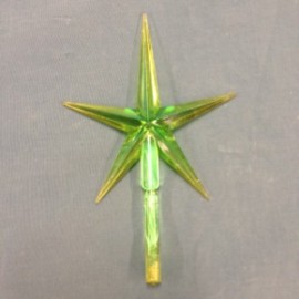 Lg. Pointed Aurora Green Star