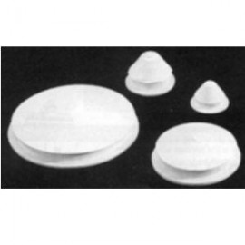 1-5/8 White Rubber Stopper