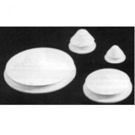 1-7/8 White Rubber Stopper