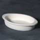 Au Gratin Dish - Stoneware Bisque  Au Gratin Dish - Stoneware Bisque